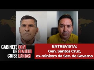 ENTREVISTA: "Tinha que ter havido liderança e união nacional", diz Santos Cruz sobre pandemia