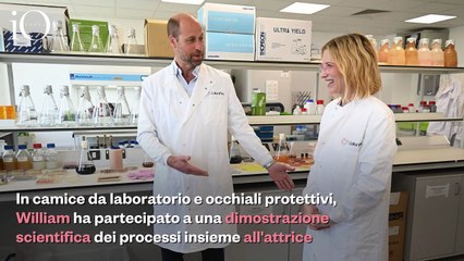 Il principe William e Cate Blanchett insieme per la moda sostenibile