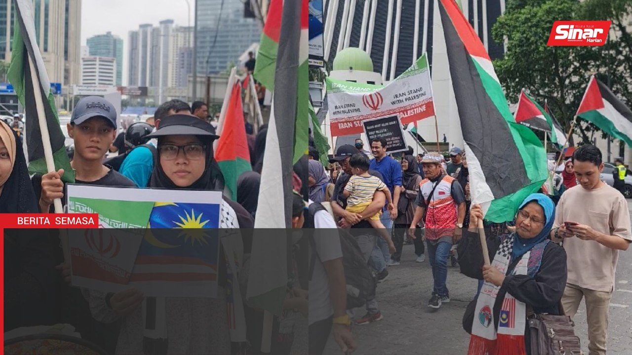 NGO Malaysia desak AS tarik sokongan Israel, henti provokasi Iran