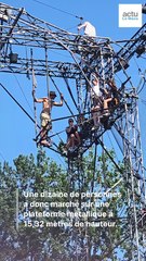 Un spectacle de cirque à 15,32 mètres de hauteur au Mans