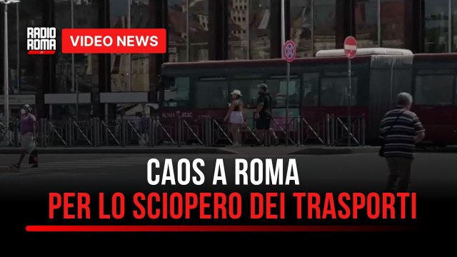Sciopero dei trasporti, Roma paralizzata per 24 ore