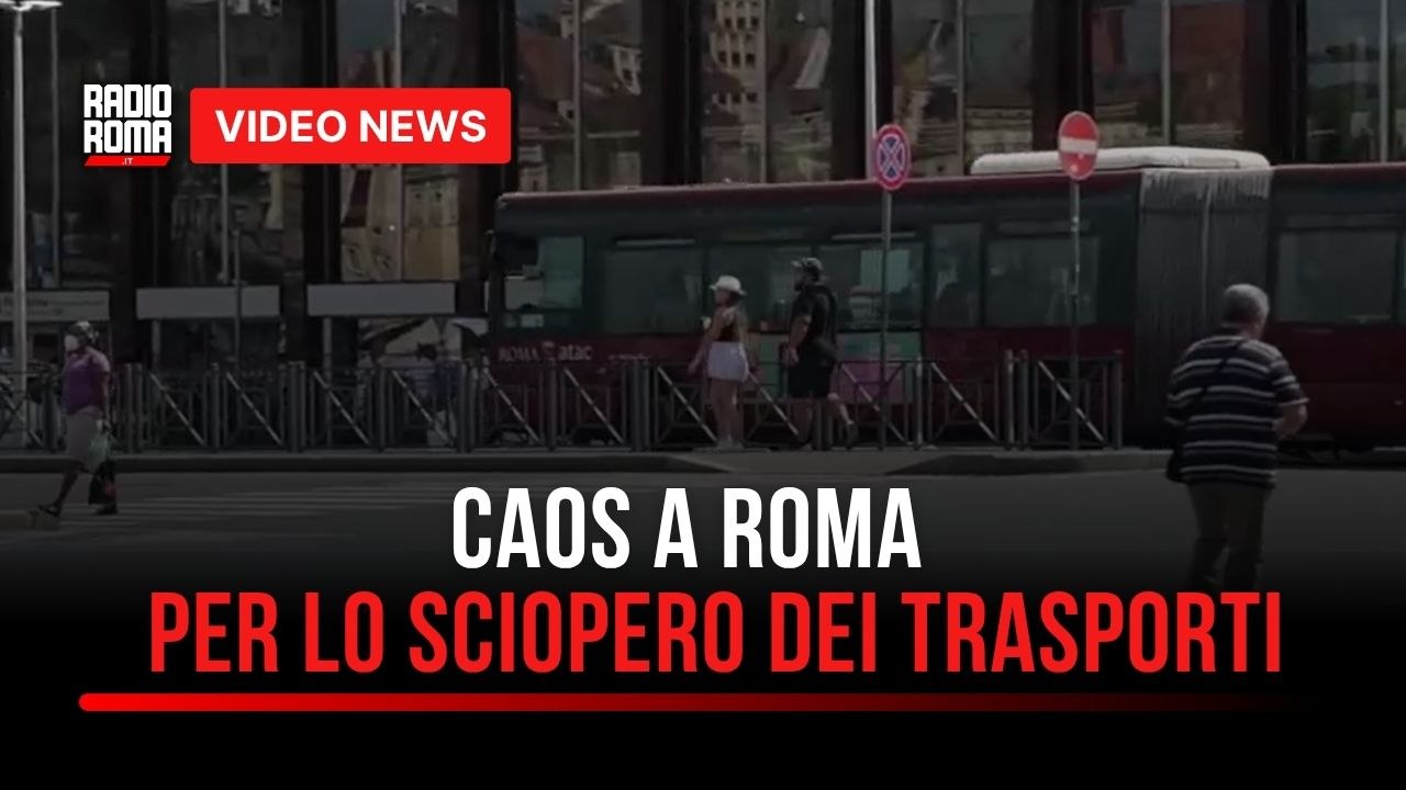 Sciopero dei trasporti, Roma paralizzata per 24 ore