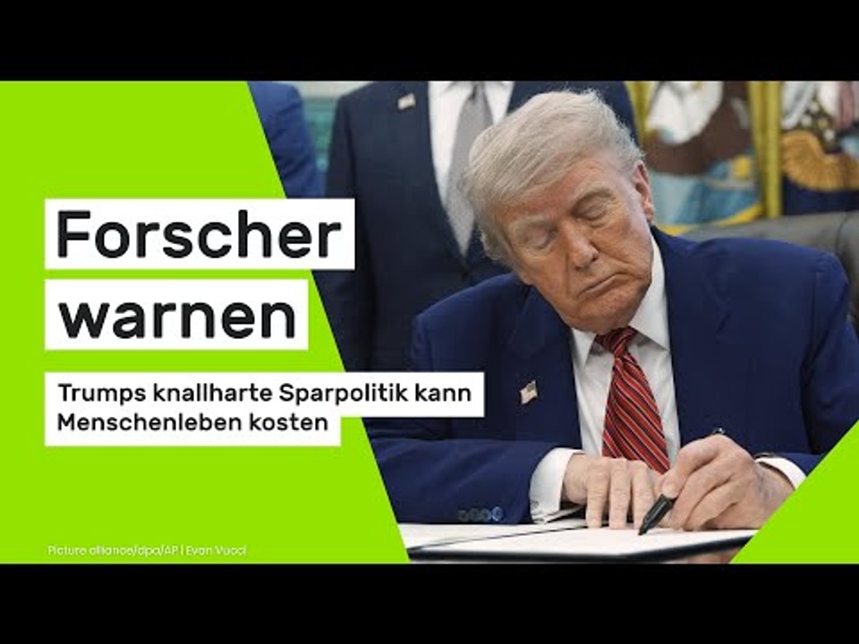 Forscher warnen: Trumps knallharte Sparpolitik kann Menschenleben kosten