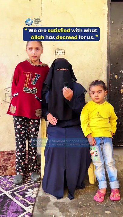 Gaza: A Widow's Heartache – But She’s Still Satisfied at Allah’s Decree
