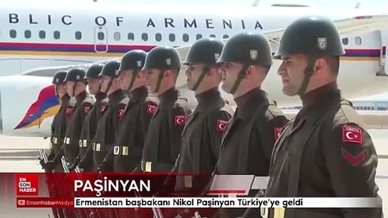 Ermenistan başbakanı Nikol Paşinyan Türkiye’ye geldi