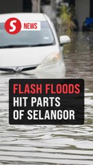 Flash floods hit Jalan Kebun and Kota Kemuning after heavy rain