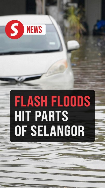 Flash floods hit Jalan Kebun and Kota Kemuning after heavy rain
