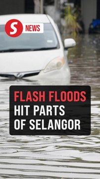 Flash floods hit Jalan Kebun and Kota Kemuning after heavy rain