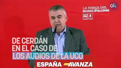 "No es mi voz": ésta será la estrategia procesal de Cerdán en el caso de los audios de la UCO