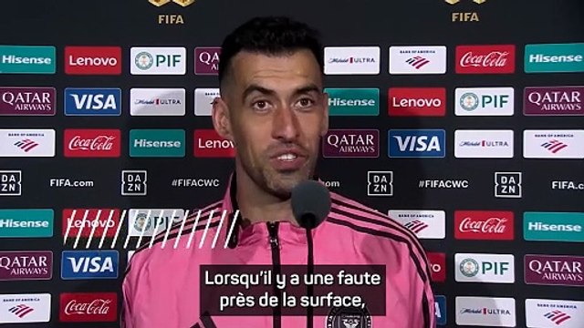 Busquets n'a jamais douté de la qualité de Messi sur coup franc