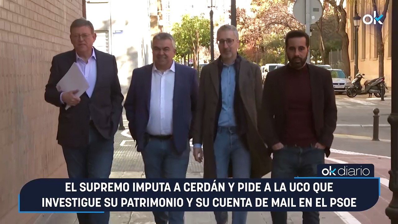 El Supremo imputa a Cerdán y pide a la UCO que investigue su patrimonio y su cuenta de mail en el PSOE