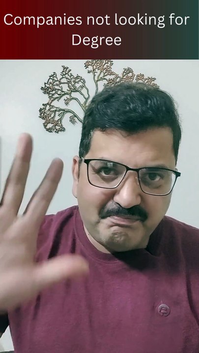 Companies not looking for Degree