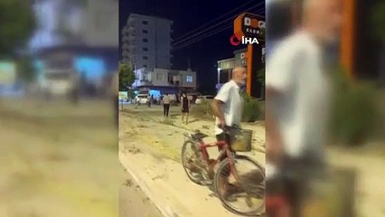 Tır sürücüsü uyudu, ortalık savaş alanına döndü