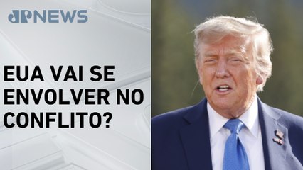 Trump vai decidir se EUA entram na guerra Israel-Irã em até 2 semanas