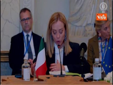 Meloni: Rafforzare l'Africa significa rafforzare anche l'Europa