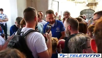 Video News - Germani, l'abbraccio dei tifosi e della città