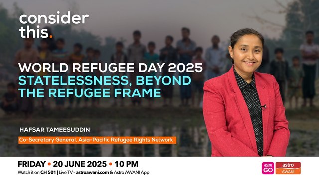 Consider This: World Refugee Day — Statelessness, Beyond the Refugee Frame