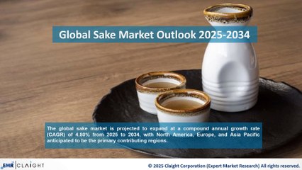 Global Sake Market Projected to Grow at a 4.80% CAGR from 2025 to 2034