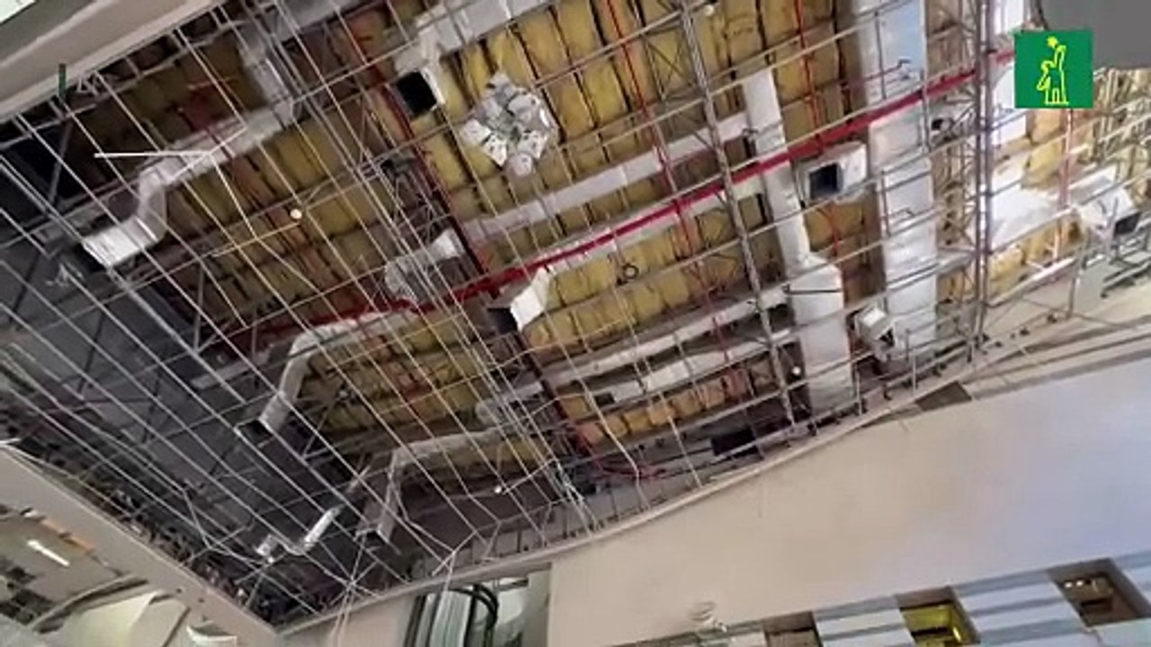 El complejo hospitalario Soroka resultó gravemente dañado tras el impacto de un misil iraní