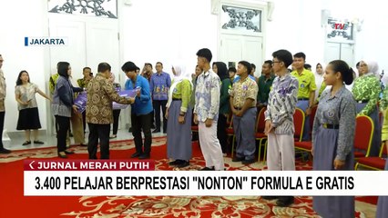 Gubernur Pramono Anung Bagikan 3.400 Tiket Gratis Formula E untuk Pelajar Berprestasi