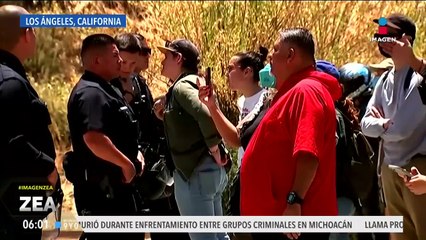 Agentes del ICE  intentan realizar operativo afuera del Dodger Stadium