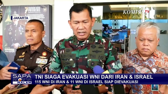 Perang Iran Israel Memanas, TNI dan Pemerintah Ungkap Langkah-Proses Evakuasi WNI