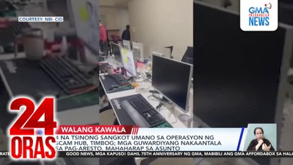4 na Tsinong sangkot umano sa operasyon ng scam hub, timbog; Mga guwardiyang nakaantala sa pag-aresto, mahaharap sa asunto | 24 Oras