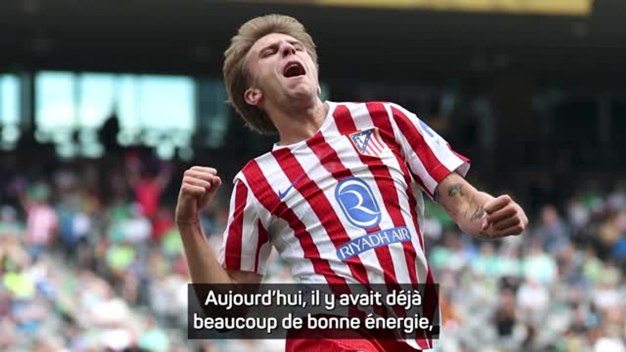 Atlético - Simeone : "Nous sommes sur la bonne voie"