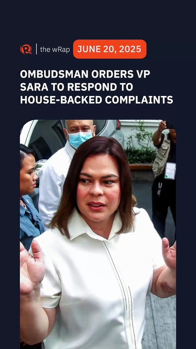 Ombudsman orders VP Sara: Respond to House-backed plunder, other complaints