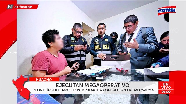 Fiscalía allana 16 inmuebles en megaoperativo por caso Qali Warma: Hay seis detenidos