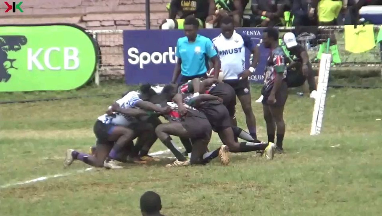 80 meters to go? Nothing MMUST rugby's Veron Kaburu can't handle. Clean wheels from the base of the scrum during the 2023 Kabeberi7s