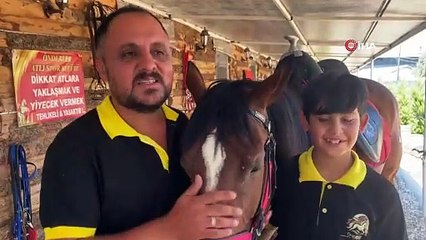 Karnesini almaya atıyla geldi, gören gözlerine inanamadı