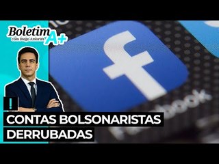 Contas bolsonaristas derrubadas