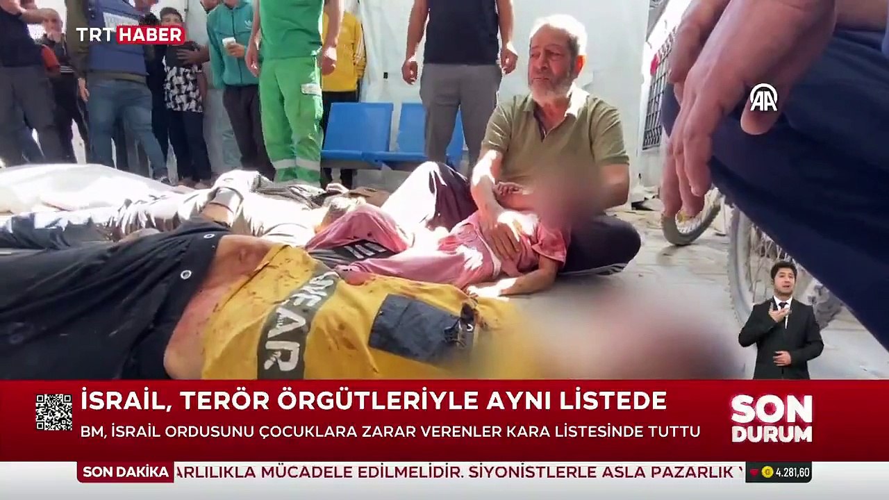 Soykırımcı İsrail ordusu Birleşmiş Milletler'in kara listesinde