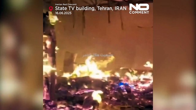 Nuove immagini mostrano le conseguenze dell'attacco israeliano alla tv di Stato iraniana