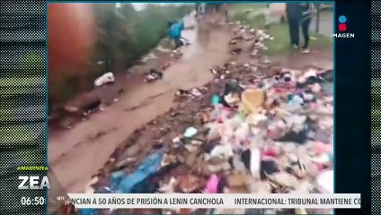 Vecinos de Chalco exigen apoyo para evitar que las lluvias provoquen inundaciones