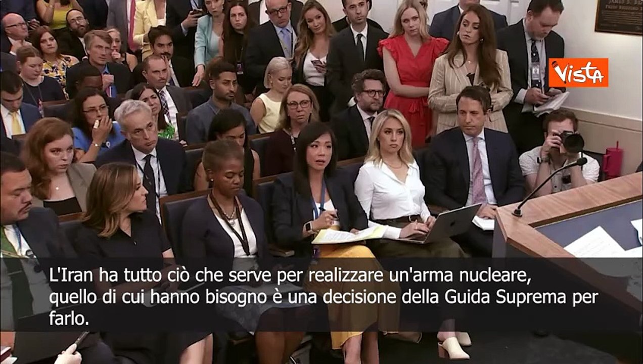Portavoce Trump: L'Iran ha ciò che serve per arma nucleare. Potrebbe assemblarla in 15 giorni