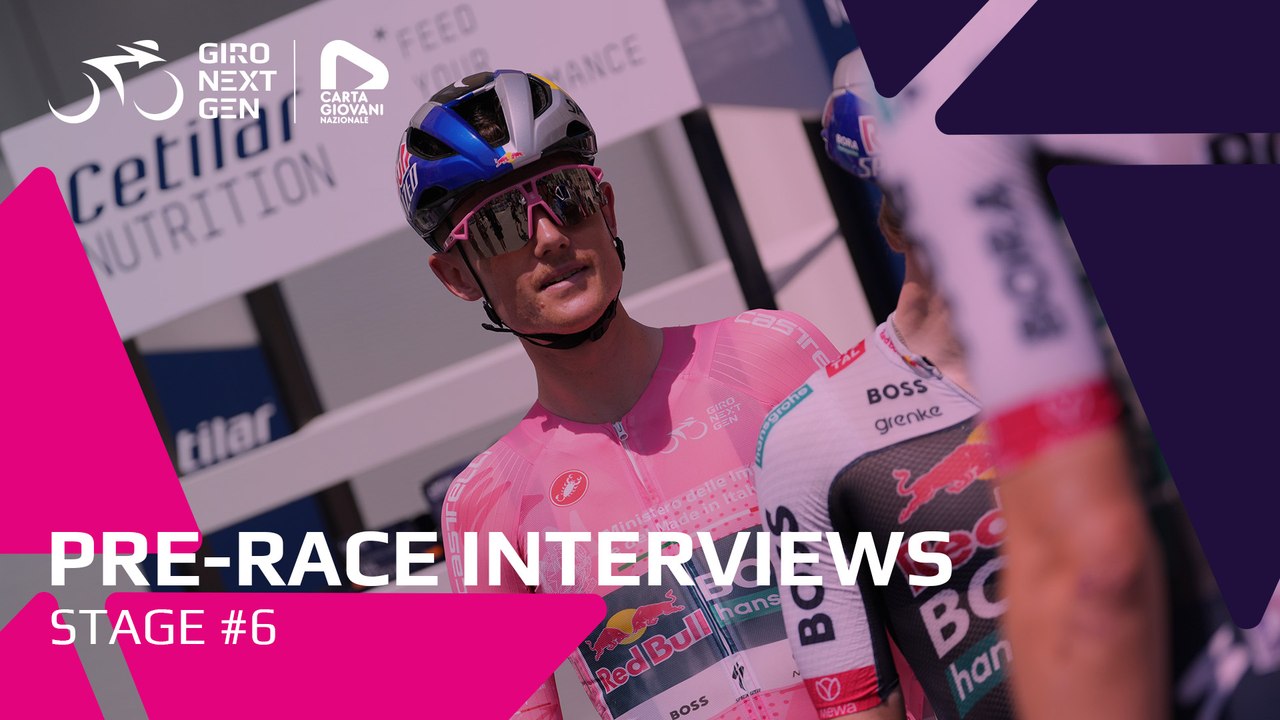 Giro Next Gen 2025 | Stage 6: Pre-race interviews