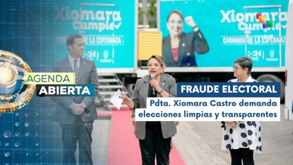 Gobierno hondureño denuncia intentos de fraude electoral