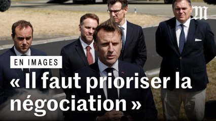 Iran-Israël : Emmanuel Macron annonce proposer "une offre de négociation" complète à l'Iran