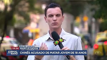 Chinês acusado de matar jovem de 18 anos presta depoimento