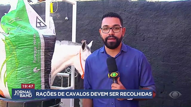 Rações de cavalos devem ser recolhidas