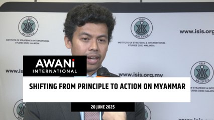 Shifting from principle to action on Myanmar