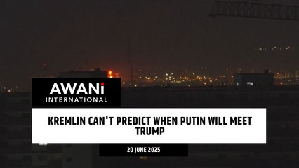 Kremlin can't predict when Putin will meet Trump