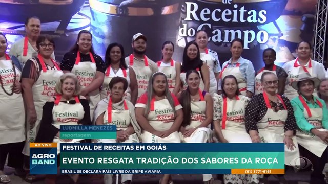 Festival de receitas de Rio Verde em Goiás reúne receitas do campo