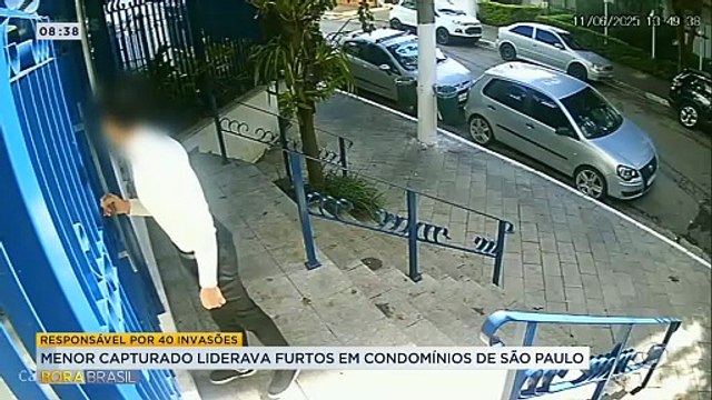 Polícia captura menor que assaltava condomínios em SP