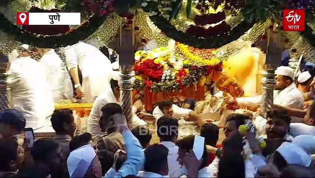 आषाढी वारी : पुण्यनगरीमध्ये संत ज्ञानेश्वर महाराज पालखी दाखल, मोठ्या संख्येने वारकरी पुण्यात