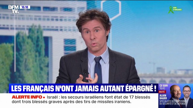Les Français n'ont jamais autant épargné: 18,8% du revenu mensuel est épargné, un record depuis 1979