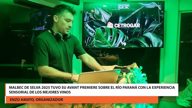 Malbec de Selva 2025 tuvo su avant premiere sobre el río Paraná con la experiencia sensorial de los mejores vinos