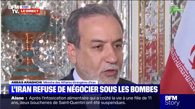 Conflit Israël/Iran: l'Iran refuse de négocier tant que les attaques israéliennes se poursuivent